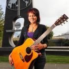 Dunedin singer Melissa Partridge is all smiles at the home of New Zealand country music after...