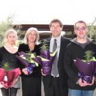 Members of the Jonker family, Sandri (left), Aletta, Fraser and Michiel, formerly of South Africa...