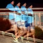 Mike Horne runs down Baldwin St, Northeast Valley, as part of a fundraiser for the Otago...