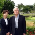 Millbrook founder Eiichi Ishii and wife Hiroko. Photo by David Williams.