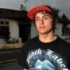 Milton teenager Daniel Mackie, who rescued a boy from a smoke-filled house yesterday. Photo by...