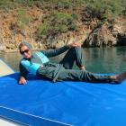 Miranda Spary models the burquini in Turkey. Photo supplied.