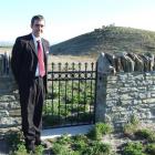 Moa Creek Cemetery Trust chairman Jeff Sawers, of Alexandra, at the cemetery, which reopened for...