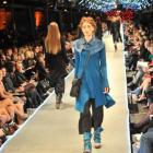 Models parade on the Dunedin Railway Station platform catwalk at last year's iD Dunedin Fashion...