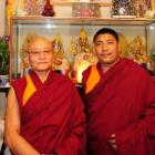 Venerable Geshe Nyima Dorjee (44, right) arrived in Dunedin last night to take up the role of...