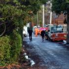 Montgomery Ave, off Dundas St, could be permanently closed and a pedestrian walkway formed. Photo...