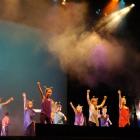 Mornington School pupils dressed as aliens take the audience on an intergalactic adventure on the...