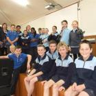 Most of the 27 Queenstown Primary School pupils involved with the school's three rock bands. ...