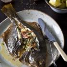 Mrs Walsh's stuffed baked flounder. Photos supplied.