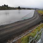 Mt Grand reservoir sits lower than usual because water from Deep Stream has been diverted after...