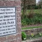 Naish Park, in Balclutha, which will be protected and enhanced under a new management plan...