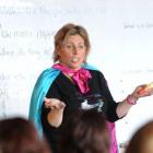 Nappy Lady Kate Meads, of Tauranga, holds a sustainable parenting workshop at the Dunedin Public...