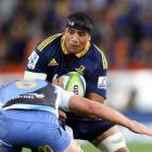 Nasi Manu, seen in action for the Highlanders against the Force in Dunedin in March, was the team...