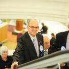 National Party Health spokesman Tony Ryall at the Meridian Mall in Dunedin yesterday. His visit...