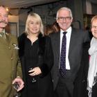 Major Peter Amyes, NZ Army, Jenepher Glover, Dr Tony Matin, Latherine Martin, all of Dunedin....