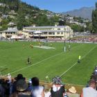 Nearly 5000 people converged on Queenstown Recreation Ground for the New Zealand Rugby Sevens...