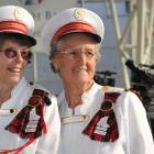 Nelson Silveraires team leader Diana Clark (left) and assistant instructor Jan McIlwraith in...