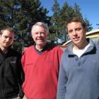 New lease-holders and managers of the Queenstown Ice Rink are Brian Graham with sons Ted (left)...