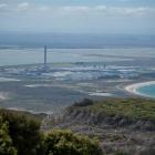 New Zealand Aluminium Smelters' Tiwai Point plant near Bluff.