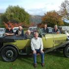 New Zealand Alvis Club members (from left) John McCorquindale (Auckland), Kap Pothan (Whangarei),...