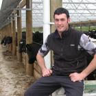 New Zealand dairy industry trainee of the year Blake Korteweg, from Stirling, South Otago. Photo...