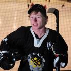 New Zealand forward Chris Eaden at the Dunedin Ice Stadium yesterday. Photo by Craig Baxter.