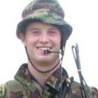 New Zealand soldier Lieutenant Timothy O'Donnell. Photo supplied by NZ Defence.