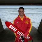 New Zealand Surf Life Saving volunteer of the year Antony Mason at the St Clair Surf Life Saving...