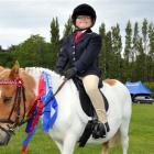Nicole Reid (7), of Portobello, and her pony Flicker  enjoyed success at the Otago Peninsula...