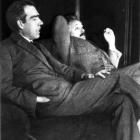 Niels Bohr and Albert Einstein.
