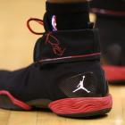 Nike Jordan shoes were used in the attack. Photo Getty