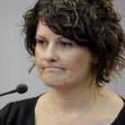 Nikki Guy, who has been giving evidence in the trial of Ewen Macdonald for the murder of Feilding...