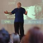 Norm Hewitt encourages Balmacewen Intermediate pupils to treat their pets like one of the family....