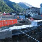Noticeable progress on Queenstown's Post Office Precinct is expected to return after the 10-day...