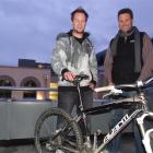 NZByBike.com business partners Mat Weir (left) and Dan Roberts, were the regional winners of...