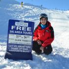 NZSki Coronet Peak host Luke Evans says he enjoys meeting a variety of people in his job. Photo...