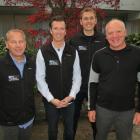 NZSki leaders (from left) the Remarkables ski area manager Ross Lawrence, chief executive James...