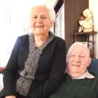 Oamaru couple Aura and George James celebrate their diamond wedding anniversary today. Photo by...