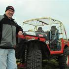 Oamaru four-wheel-drive enthusiast Brian Kyles is ready for the Rotary Club of Waitaki's annual ...