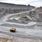 Oceana Gold’s Macraes mine in east Otago. Photo by Peter McIntosh.
