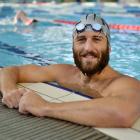Olympian Andrew McMillan at Moana Pool. Photo by Gerard O'Brien.