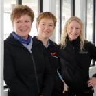 Olympic support staff at the High Performance Sport New Zealand base in Dunedin yesterday....