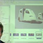 Visions of the future . . . Project co-ordinators Chris Ebbert, of Otago Polytechnic, (left) and...