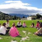 On the first day of the Queenstown Oscar Holiday Programme at Queenstown Primary School, teachers...