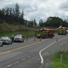 One person is dead after a collision on State Highway 2 in Whakamarama in the Bay of Plenty....