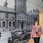 Operations manager Sally McDonald in the heritage display area, still  under construction. Photos...