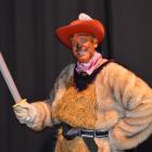 Operatunity actor/direstor Geoffery Hughes in the pantomime Puss 'n Gumboots. Photo by Grey Star.