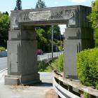Opinions are split over what to do with Moller Park Memorial Arch at Ravensbourne. Photos by...