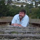 Oamaru man Glen Hollis wants a South Island passenger rail service reinstated. Photo by David Bruce.