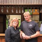 Orchard Garden Cafe and Function Centre owners Wendy Robertson and Dale Butcher. Photos by Leith...